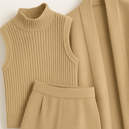Buy 1, Get the Complete 3-Piece Look – Shirt, Coat & Trousers